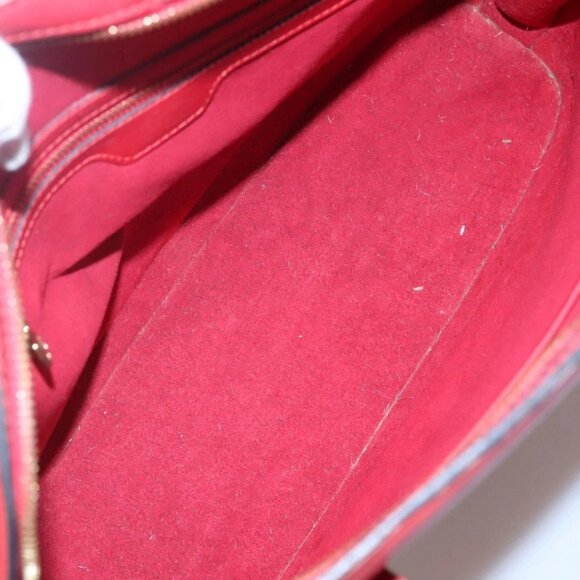 LOUIS VUITTON Epi Lussac Shoulder Bag Red M52287 LV Auth 116939 - Picture 12 of 16